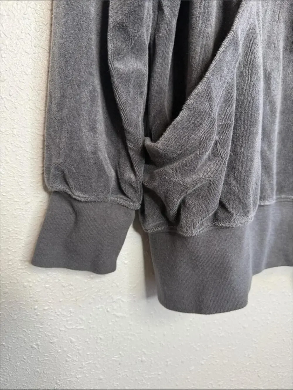 Nike Sportswear Oversized Terry Anthracite/Black Pullover Hoodie XS